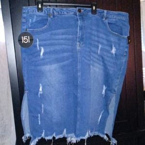 Jean Skirt